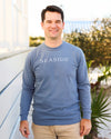 The Seaside Style Blue Jean Longsleeve Unisex Seaside Tee