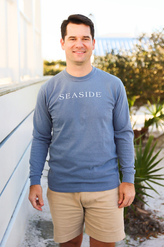 The Seaside Style Blue Jean Longsleeve Unisex Seaside Tee