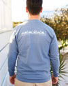 The Seaside Style Blue Jean Longsleeve Unisex Seaside Tee