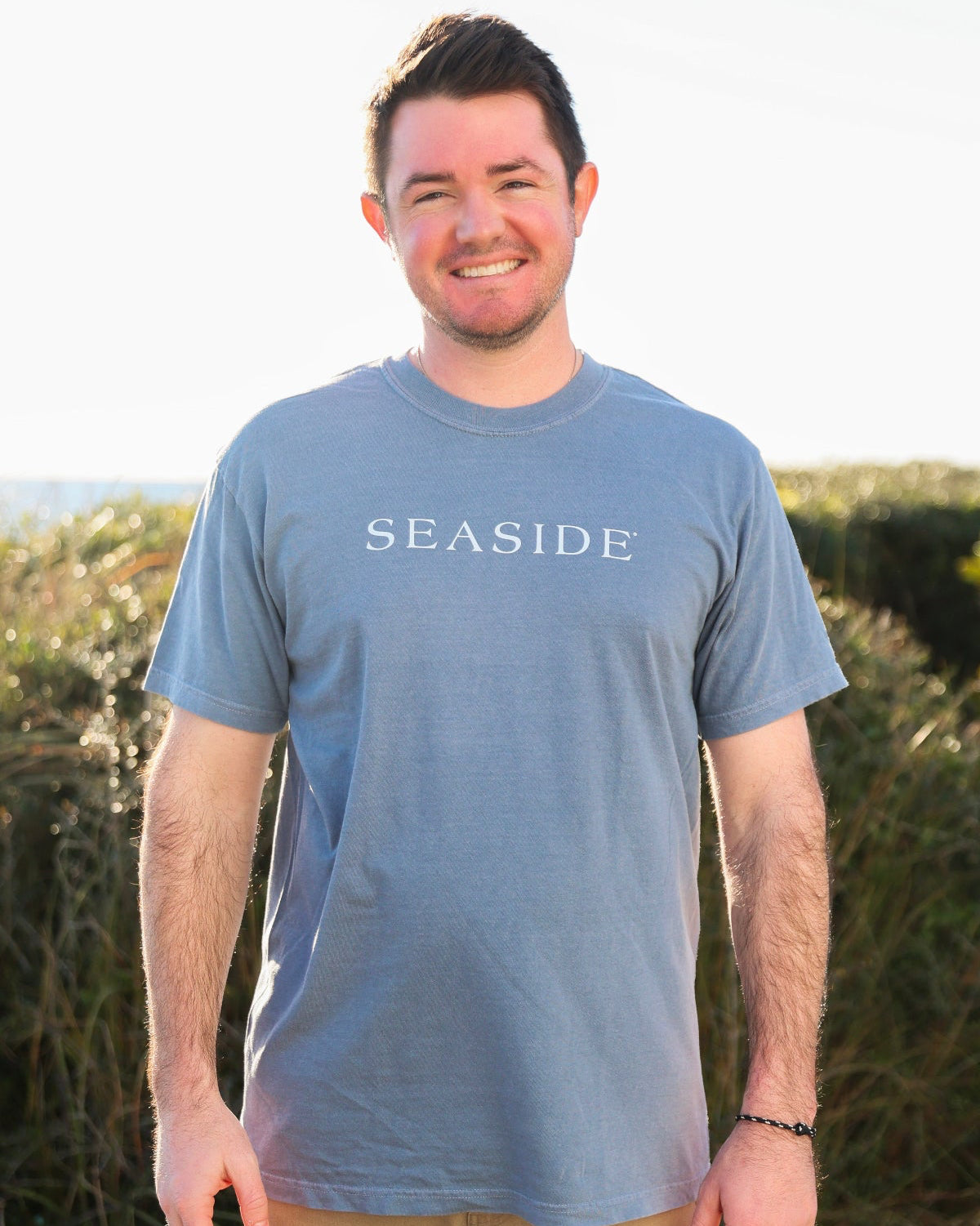 The Seaside Style Blue Jean Shortsleeve Unisex Seaside Tee