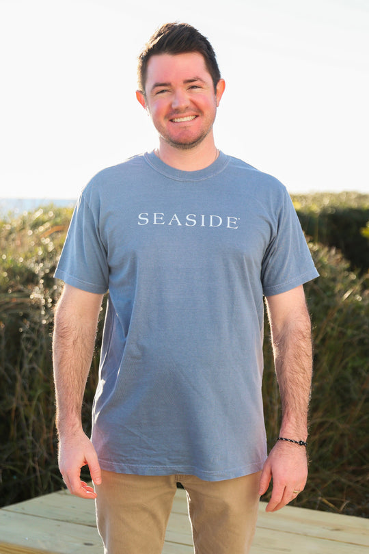 The Seaside Style Blue Jean Shortsleeve Unisex Seaside Tee