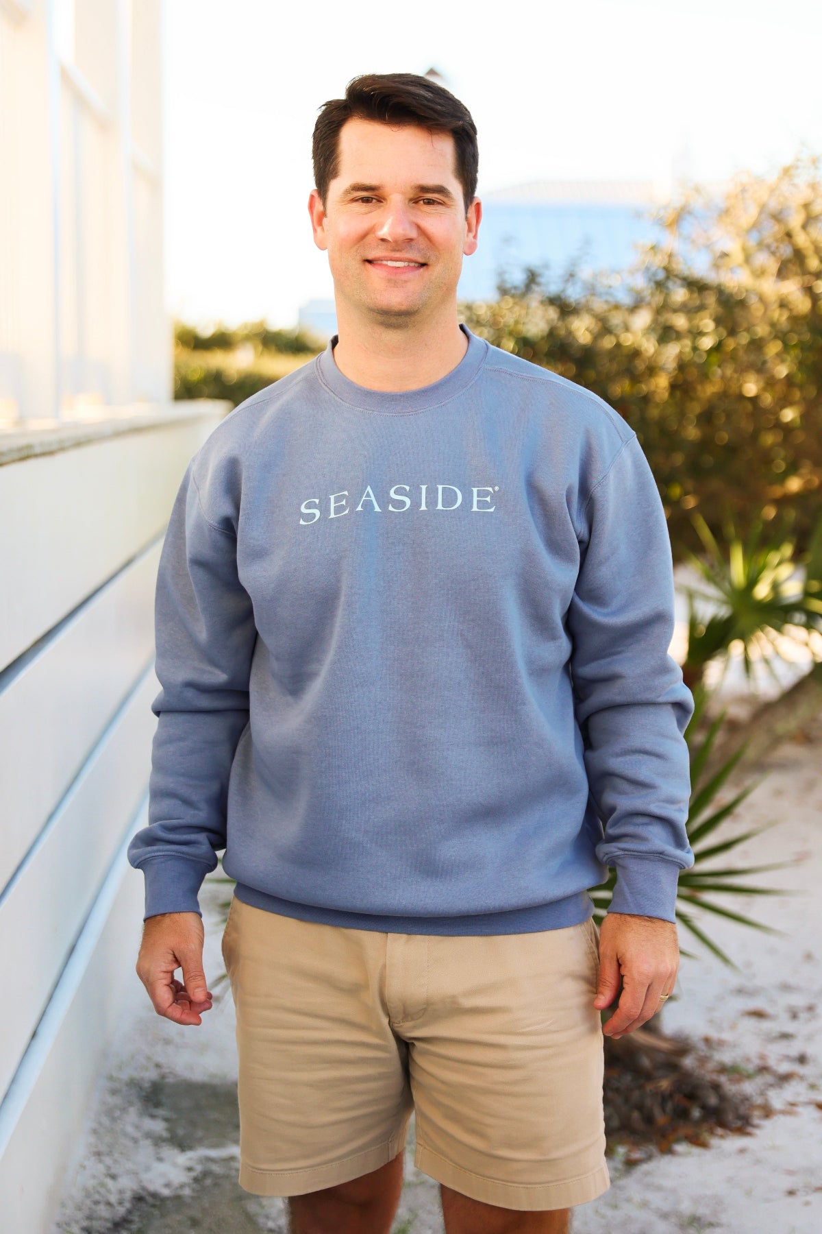 【23.65】22SS★ UNIQUENESS SWEAT SHIRT Men's Classic Crewneck Sweatshirt | Heather Grey