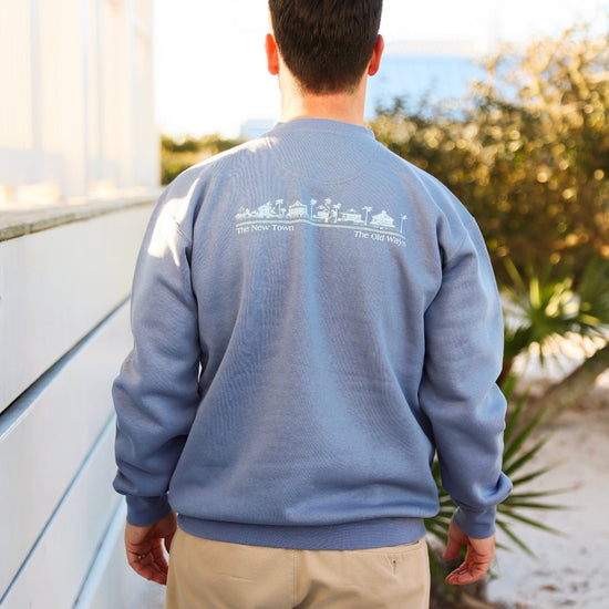 The Seaside Style Blue Jean Unisex Seaside Sweatshirt