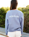 Blue Jean Unisex Seaside Sweatshirt