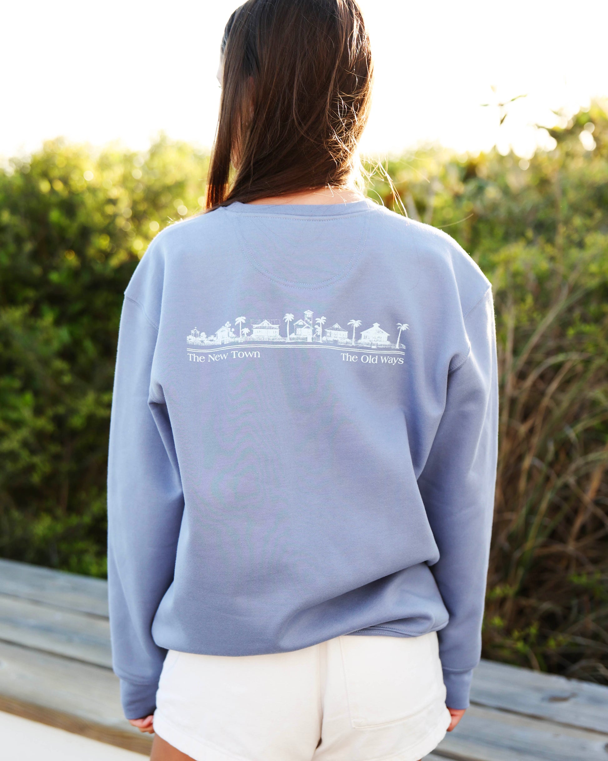 Blue Jean Unisex Seaside Sweatshirt