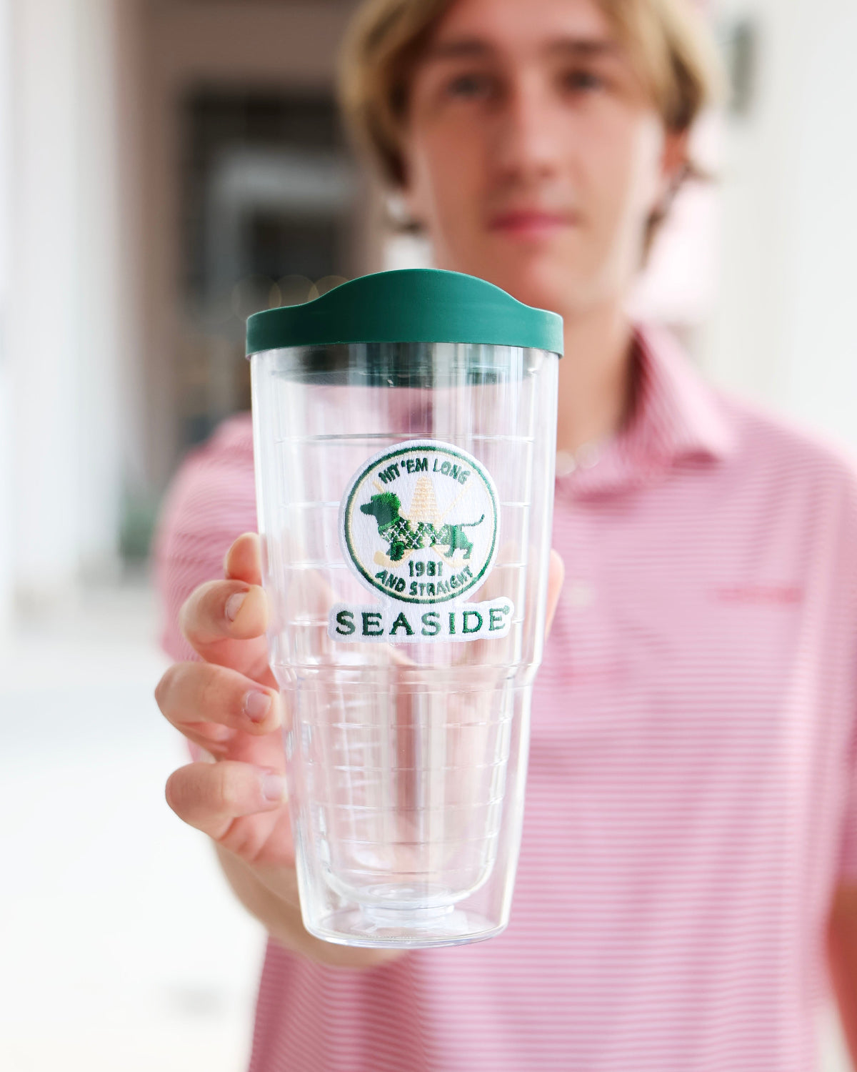 Bud the Dachshund Seaside Golf Tumbler the seaside style 30a