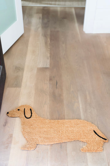 Bud the Dachshund Doormat Seaside Florida