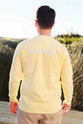 Butter yellow Longsleeve Unisex Seaside Tee