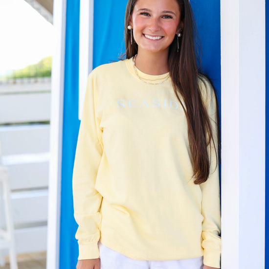Butter Long Sleeve seaside tshirt unisex 30a the seaside style florida
