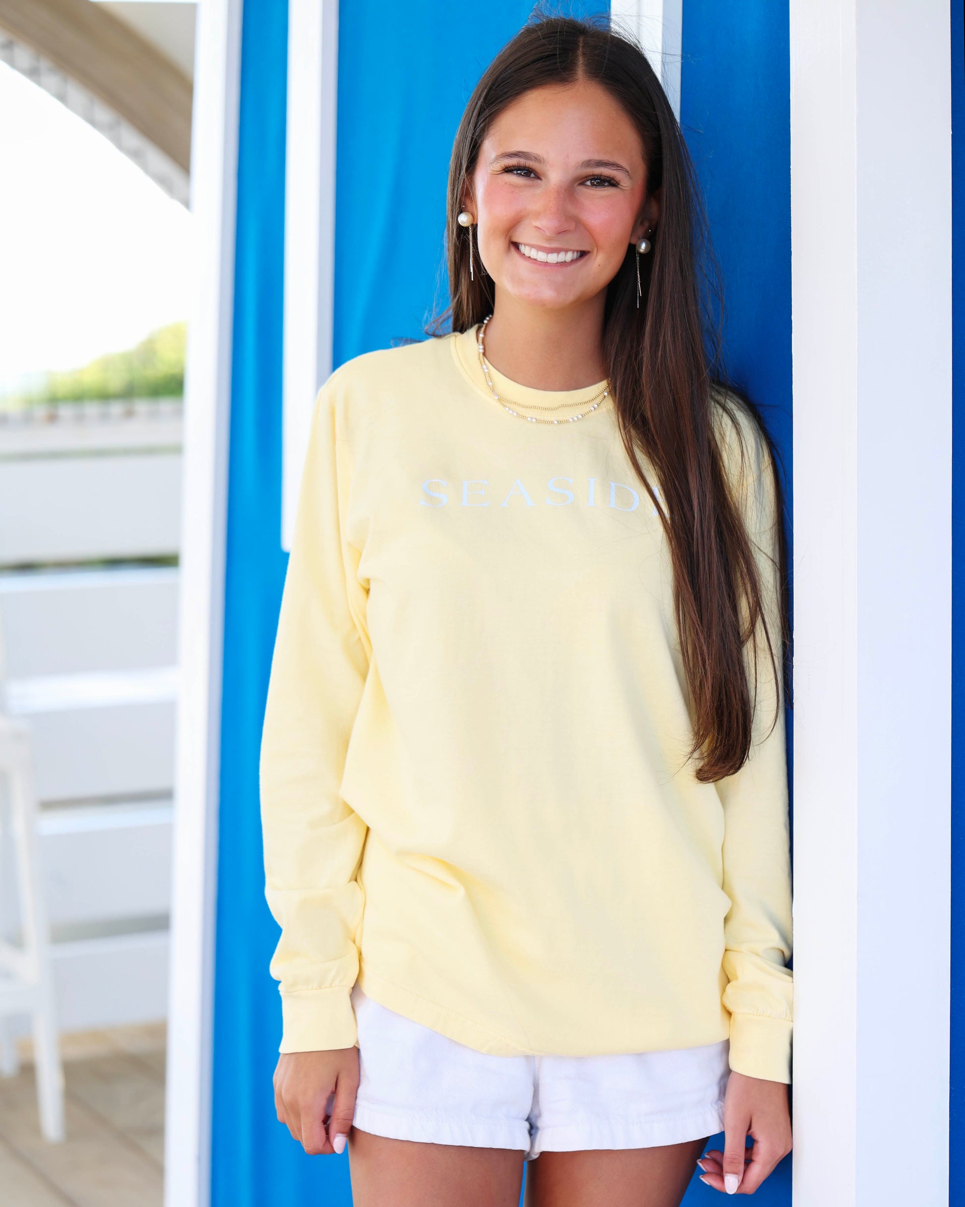 Butter Long Sleeve seaside tshirt unisex 30a the seaside style florida