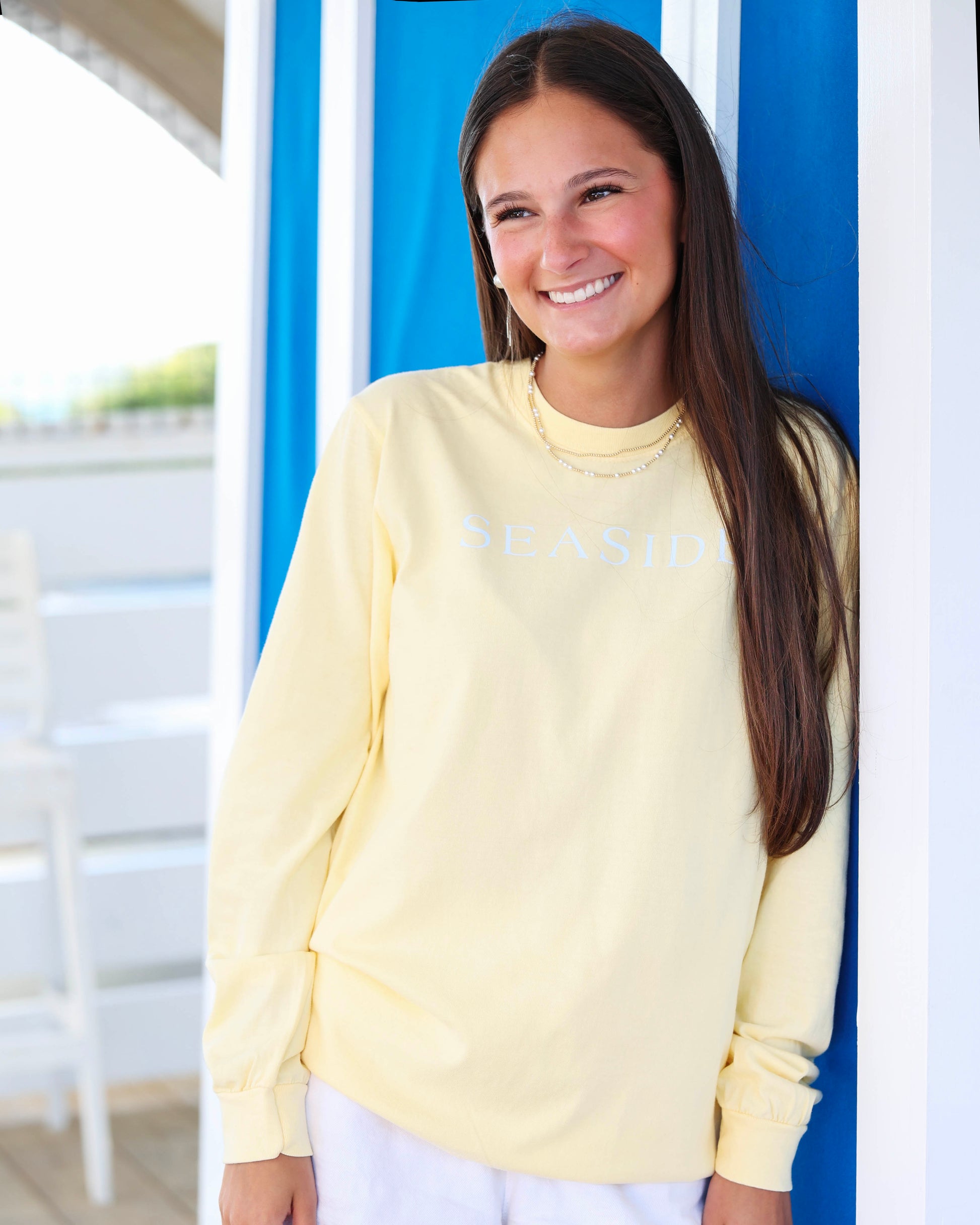 Butter Long Sleeve seaside tshirt 30a the seaside style florida