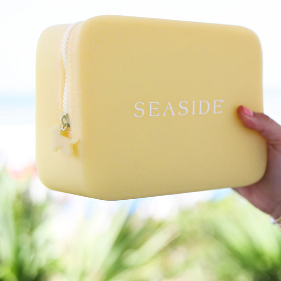 Butter Seaside Glitter Zip Pouch The Seaside Style 30A