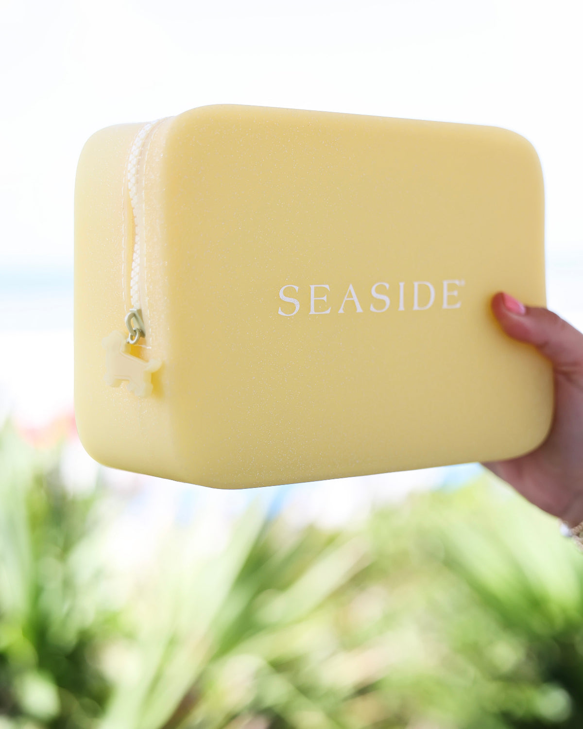 Butter Seaside Glitter Zip Pouch The Seaside Style 30A