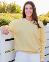 Butter Yellow Unisex Seaside Sweatshirt The Seaside Style