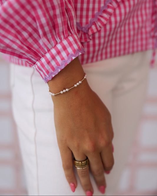 Enewton Pearl Joy Pattern 4mm Bracelet