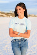 Chambray Shortsleeve Unisex Seaside Tee