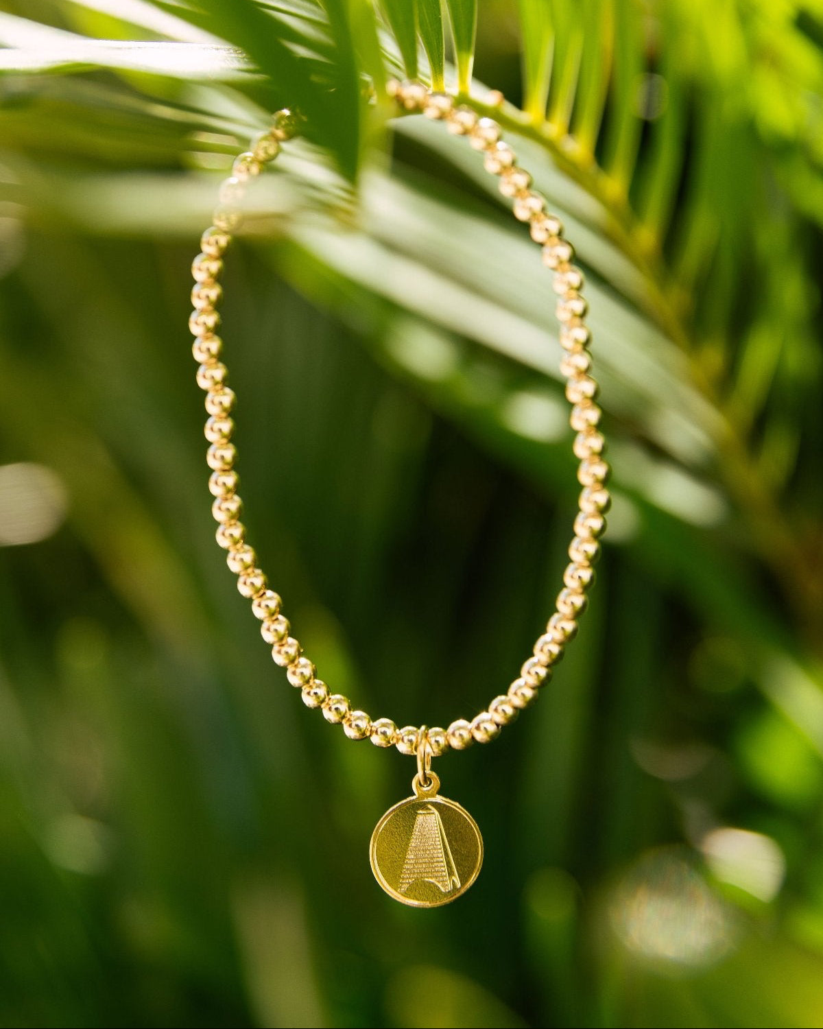 Classic 3mm Gold filled Bracelet with Coleman Pavilion Charm enewton by the seaside style