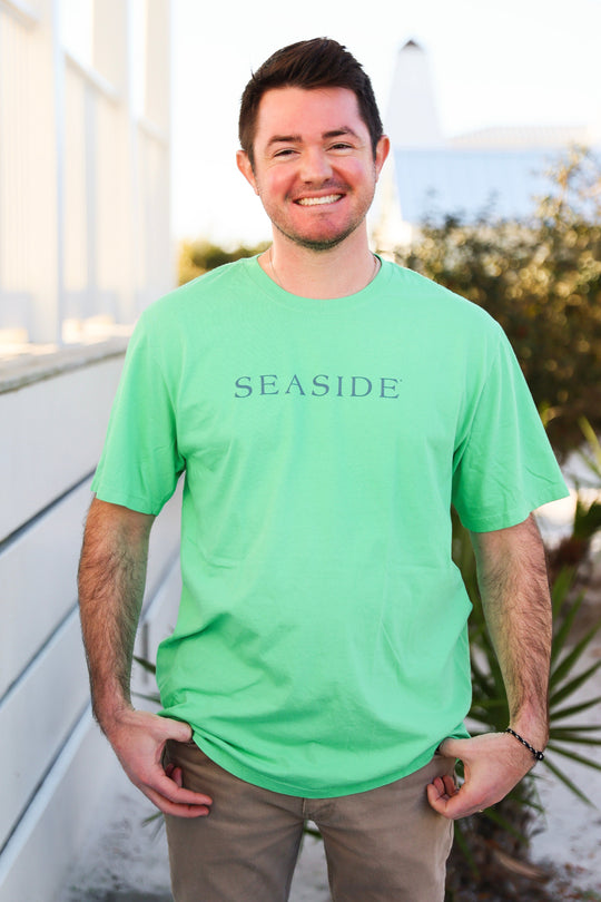 The Seaside Style Clover Green Shortsleeve Unisex Seaside Tee