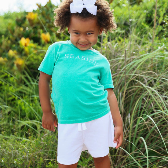 Clover green seafoam Baby + Toddler Seaside Tee