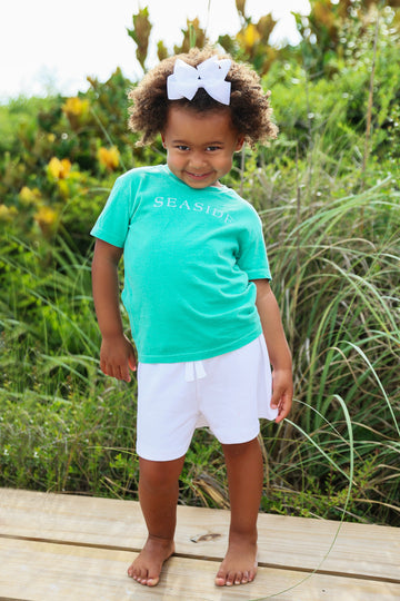 Clover green seafoam Baby + Toddler Seaside Tee