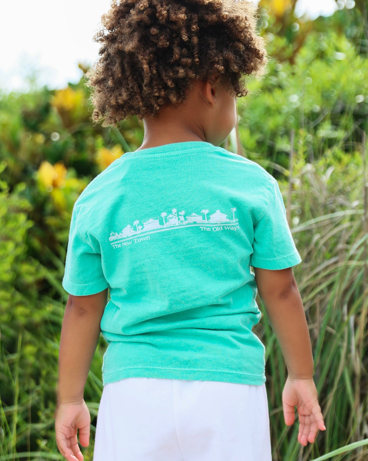 Clover Green Seafoam Baby + Toddler Seaside Tee