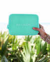 Clover Seaside Glitter Zip Pouch The Seaside Style 30A