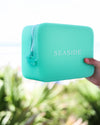 Clover Seaside Glitter Zip Pouch The Seaside Style 30A Florida