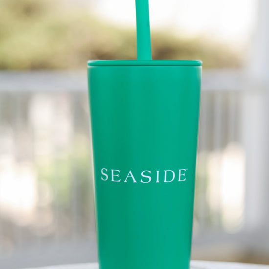 Clover Seaside Straw Tumbler Seaside Florida 30A The Seaside Style
