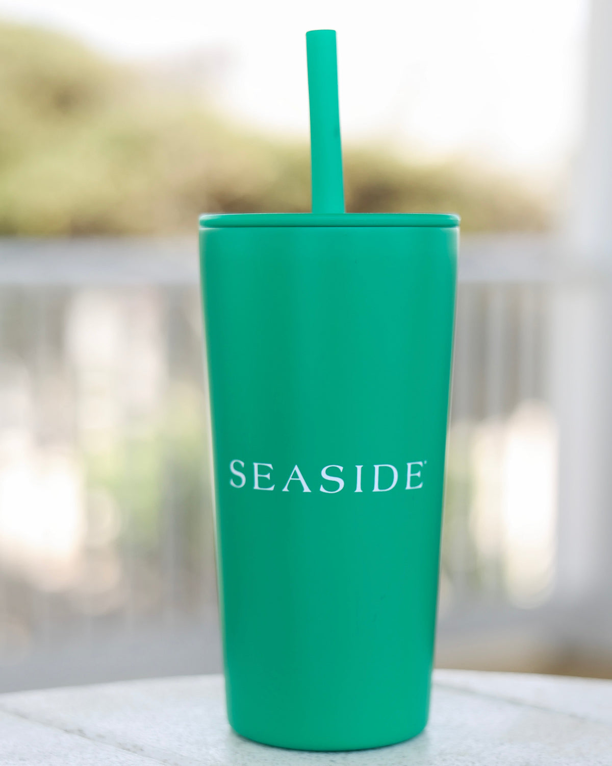Clover Seaside Straw Tumbler Seaside Florida 30A The Seaside Style