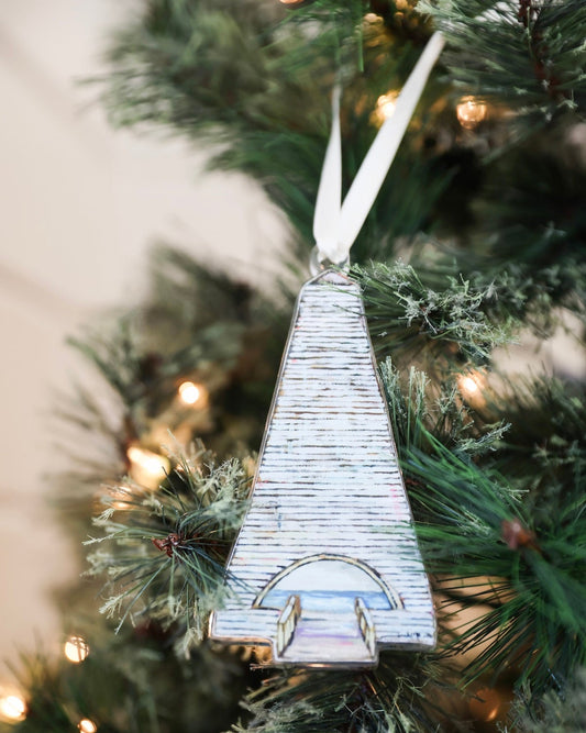 Coleman Pavilion Acrylic Ornament Seaside Florida The Seaside Style