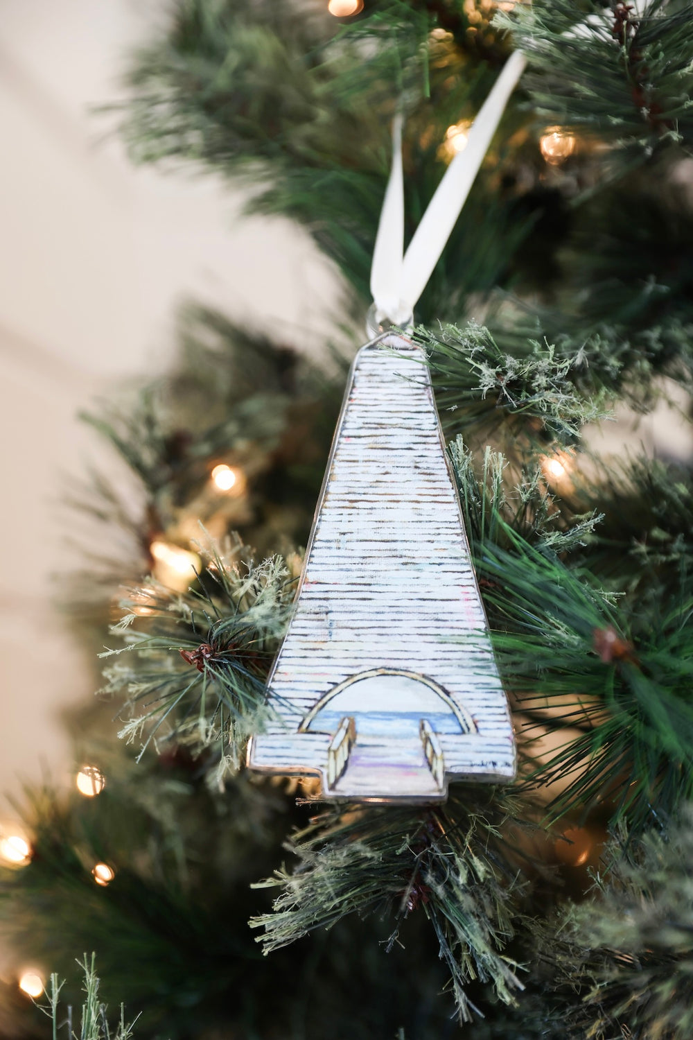 Coleman Pavilion Acrylic Ornament Seaside Florida The Seaside Style