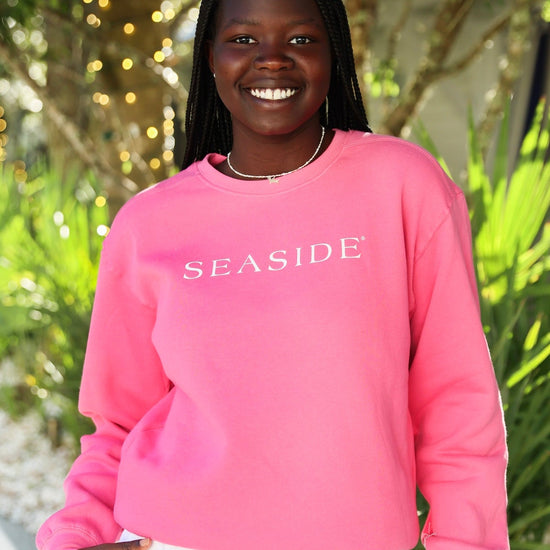 Crunchberry Pink Unisex Sweatshirt Seaside Florida The Seaside Style