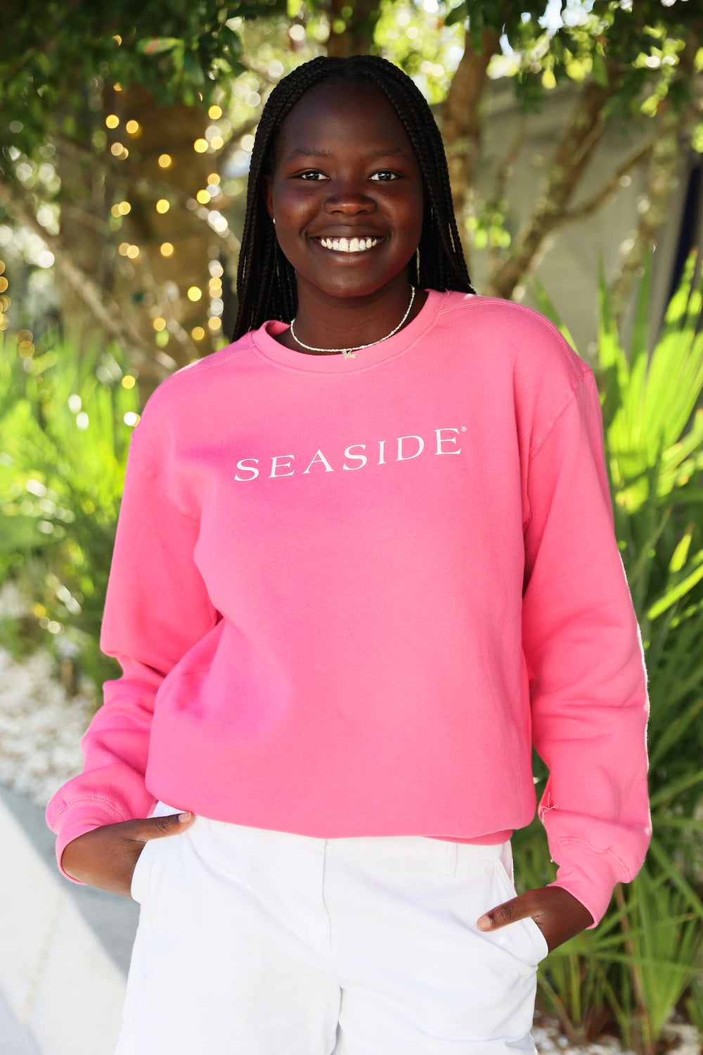 Crunchberry Pink Unisex Sweatshirt Seaside Florida The Seaside Style