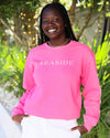 Crunchberry Pink Unisex Sweatshirt Seaside Florida The Seaside Style