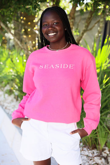 Crunchberry Pink Unisex Sweatshirt Seaside Florida The Seaside Style