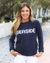 Navy Seaside Knit Sweater