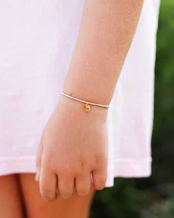 Egirl Enewton 2mm Gold Bud the Dachshund Disc Bracelet The Seaside Style 30a