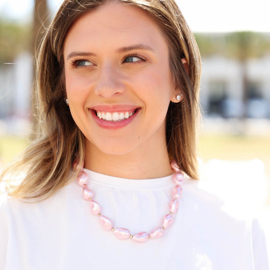Ellen Pearl Necklace Blossom Seaside Florida 30A