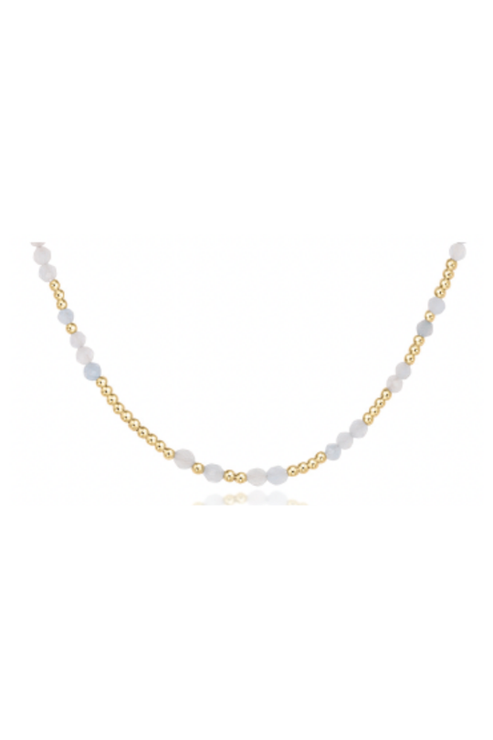 Enewton 15" Choker Hope Gemstone - Aquamarine