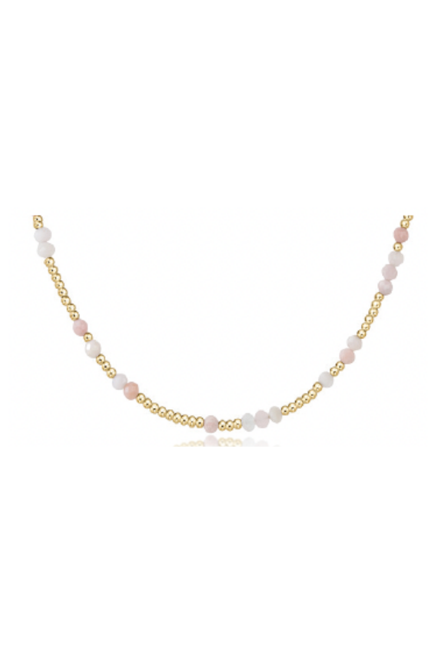 Enewton 15" Choker Hope Gemstone - Pink Opal