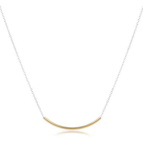 Enewton 16" Necklace Mixed Metal - Bliss Bar Gold Cabana The Seaside Style 30a
