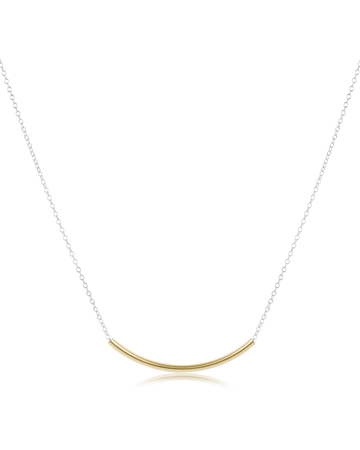 Enewton 16" Necklace Mixed Metal - Bliss Bar Gold Cabana The Seaside Style 30a