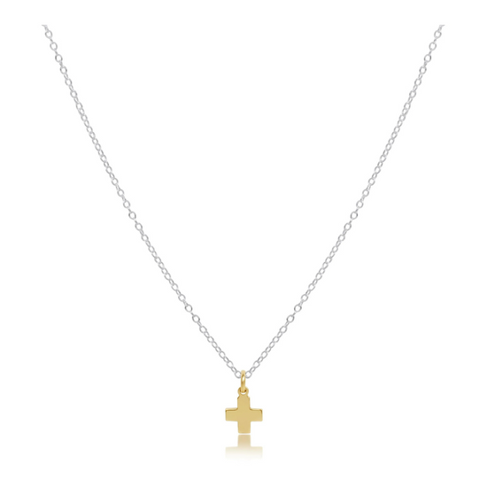 Enewton 16" Necklace Mixed Metal - Signature Cross Gold Charm
Cabana the seaside style