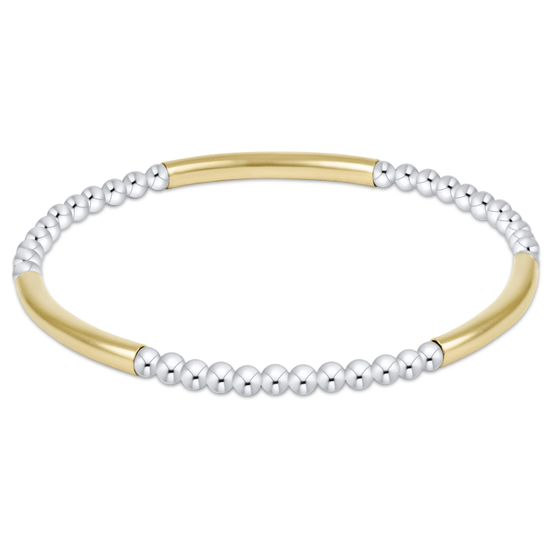 Enewton Bliss Bar Pattern Mixed Metal 3mm Bracelet Cabana The Seaside Style 30a