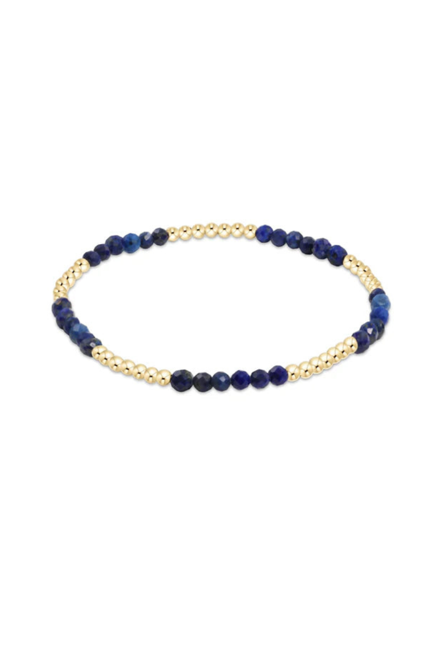 Enewton Blissful Pattern 2.5mm Bead Bracelet - Lapis
