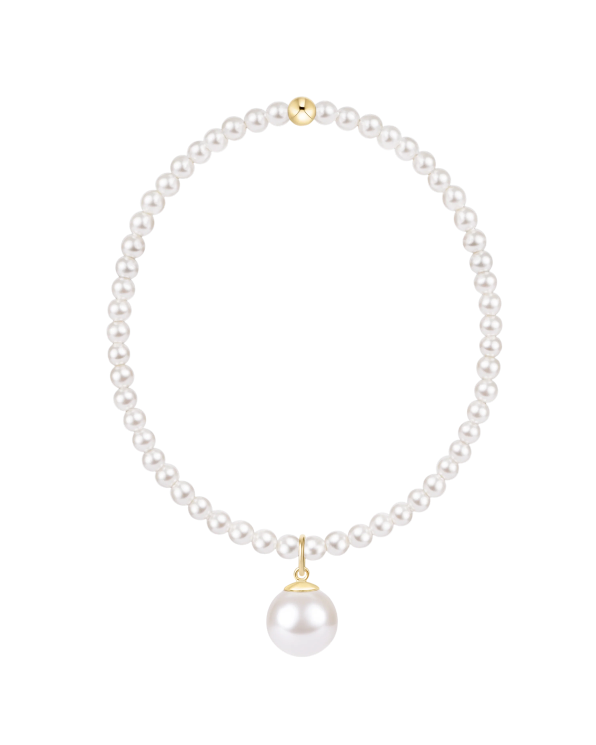 Enewton Classic Pearl 3mm Bracelet - Classic Pearl 10mm Charm