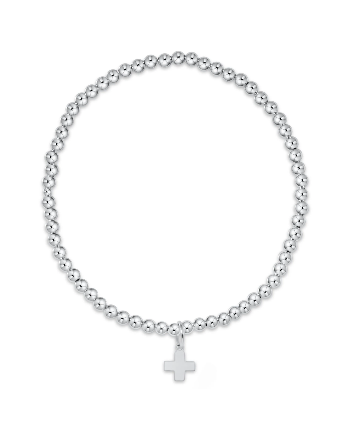 Enewton Classic Sterling 3mm Bracelet - Signature Cross Charm The Seaside Style Cabana Seaside 30a
