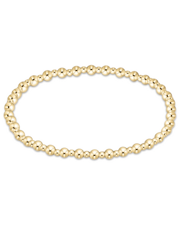Enewton Grateful Gold 3mm Bracelet The Seaside Style 30A