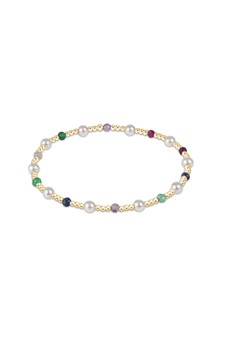 Enewton Pearl Sincerity Pattern 4mm Bead Bracelet - Hot Mess