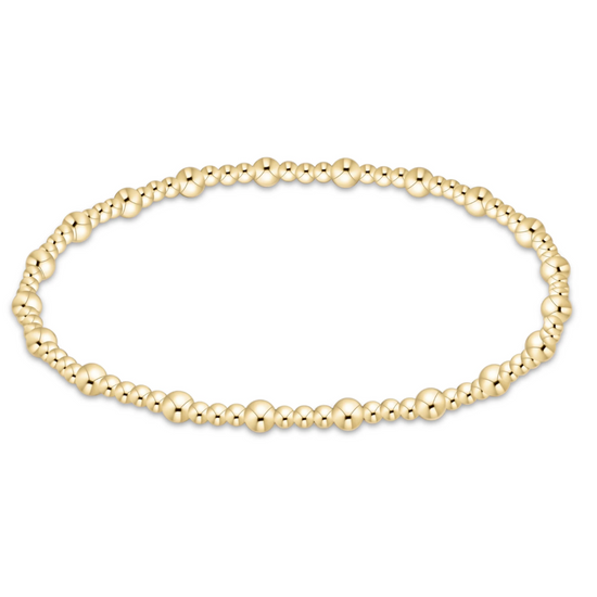 Sincerity Gold 3mm Bracelet The Seaside Style 30A